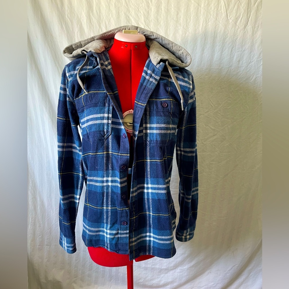 DC Plaid Shirt w/ Hood
